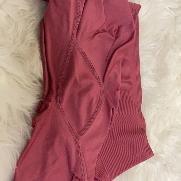 PINK cropped cool&comfy leggings - Picture 5 of 5